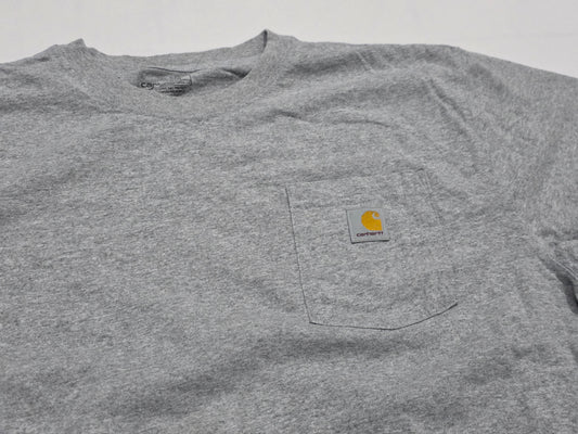 Playera Carhartt Grande L Gris Claro