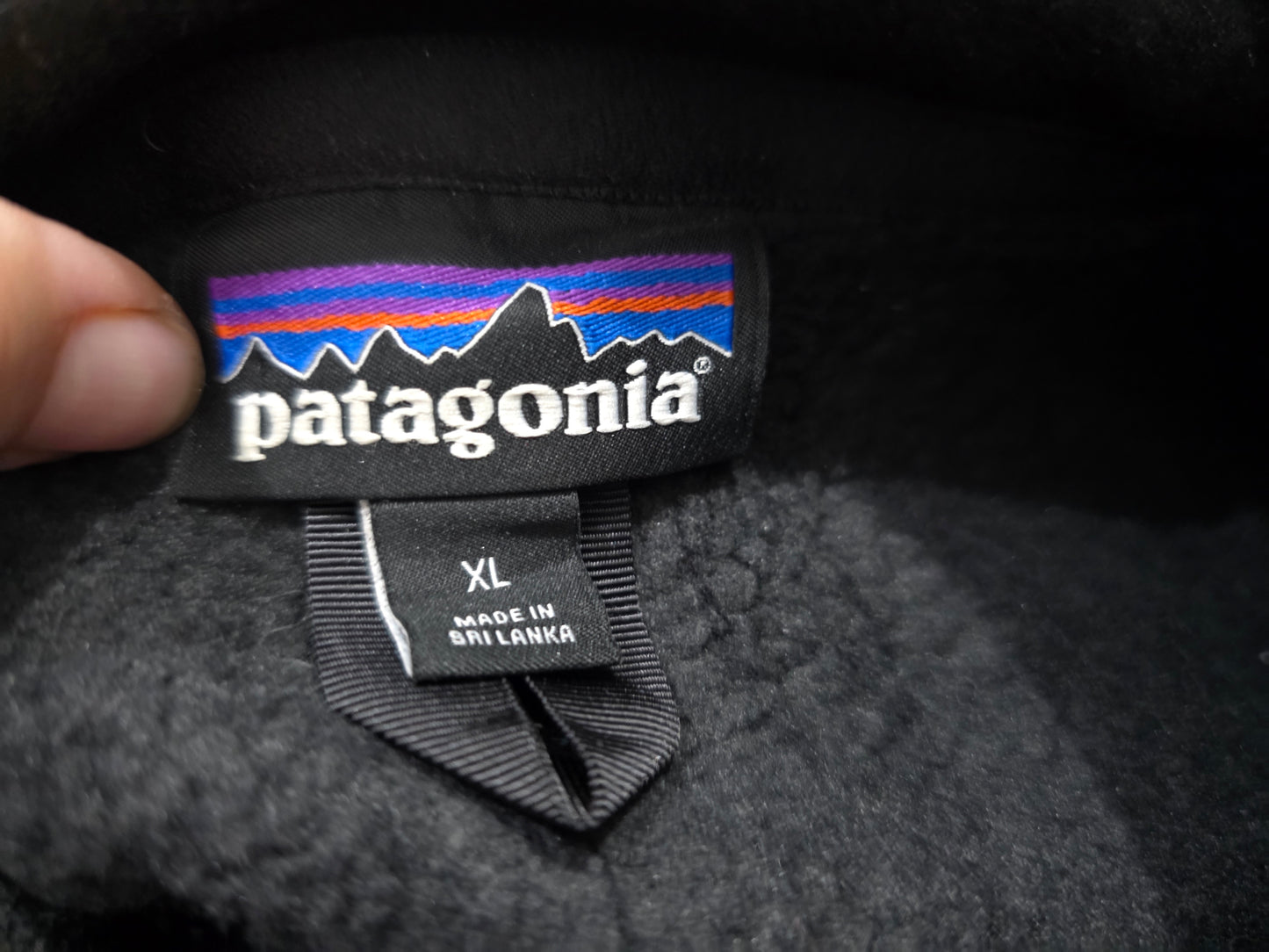Chaleco Patagonia Xgrande Xl Negro Polar