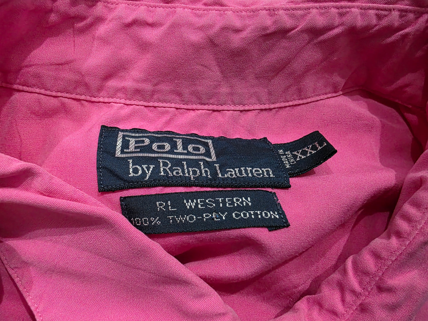 Camisa Ralph Lauren 2xl Rosa
