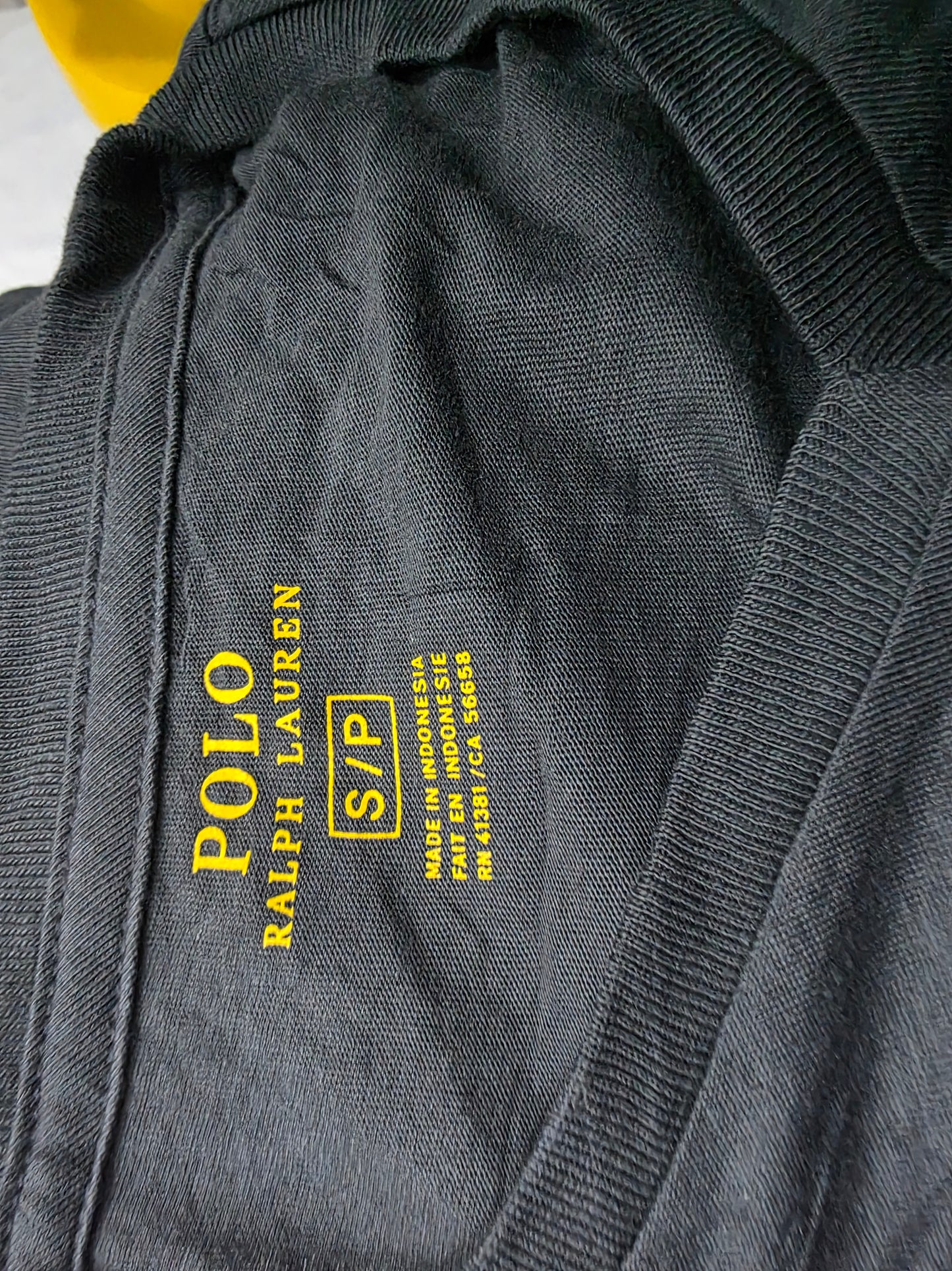Playera Ralph Lauren Chico S Gris Deslavado Pony Vino (Usado)