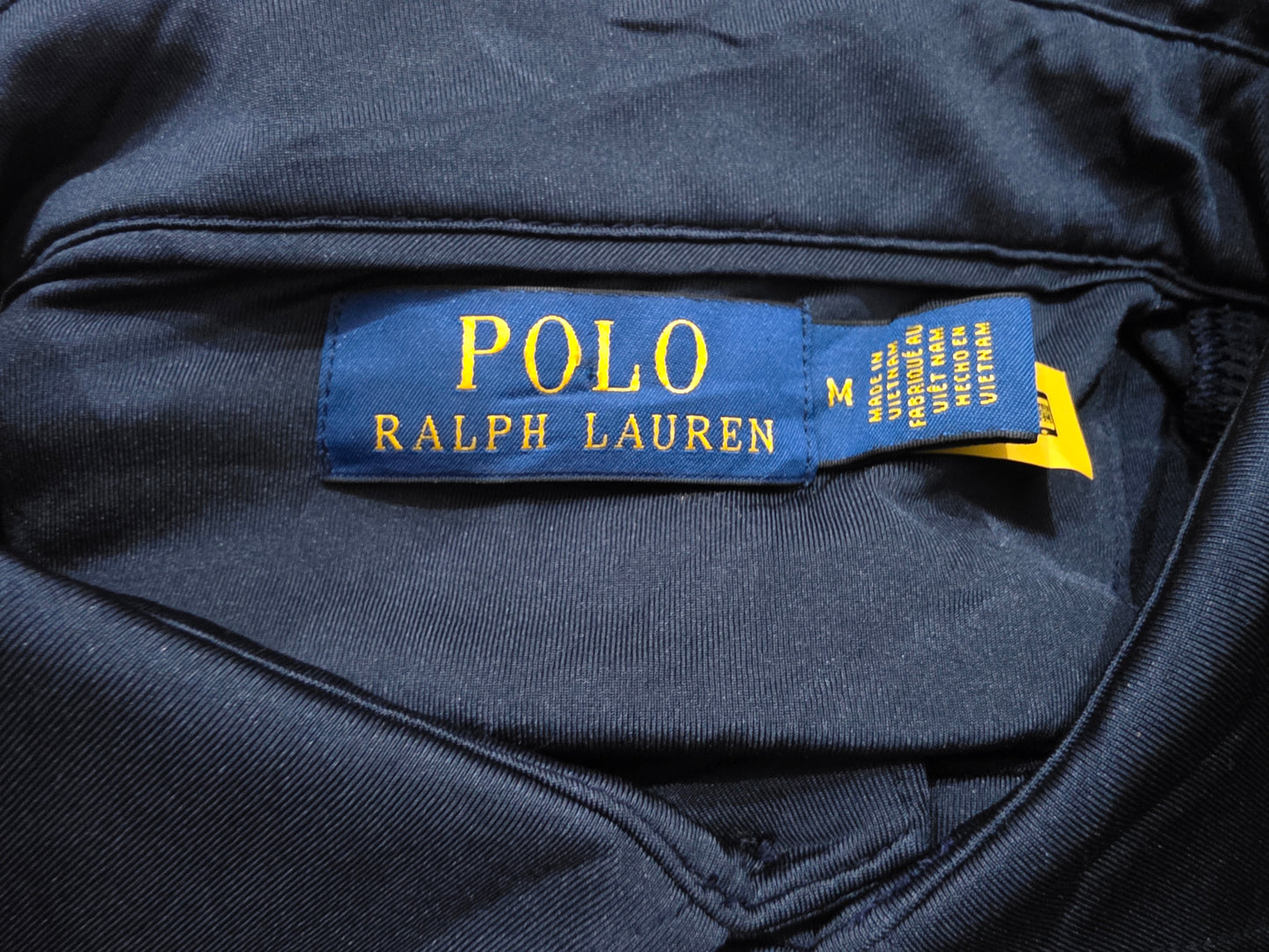 Playera Polo Ralph Lauren Mediana M Azul Rojo Pony Jumbo (Usado)