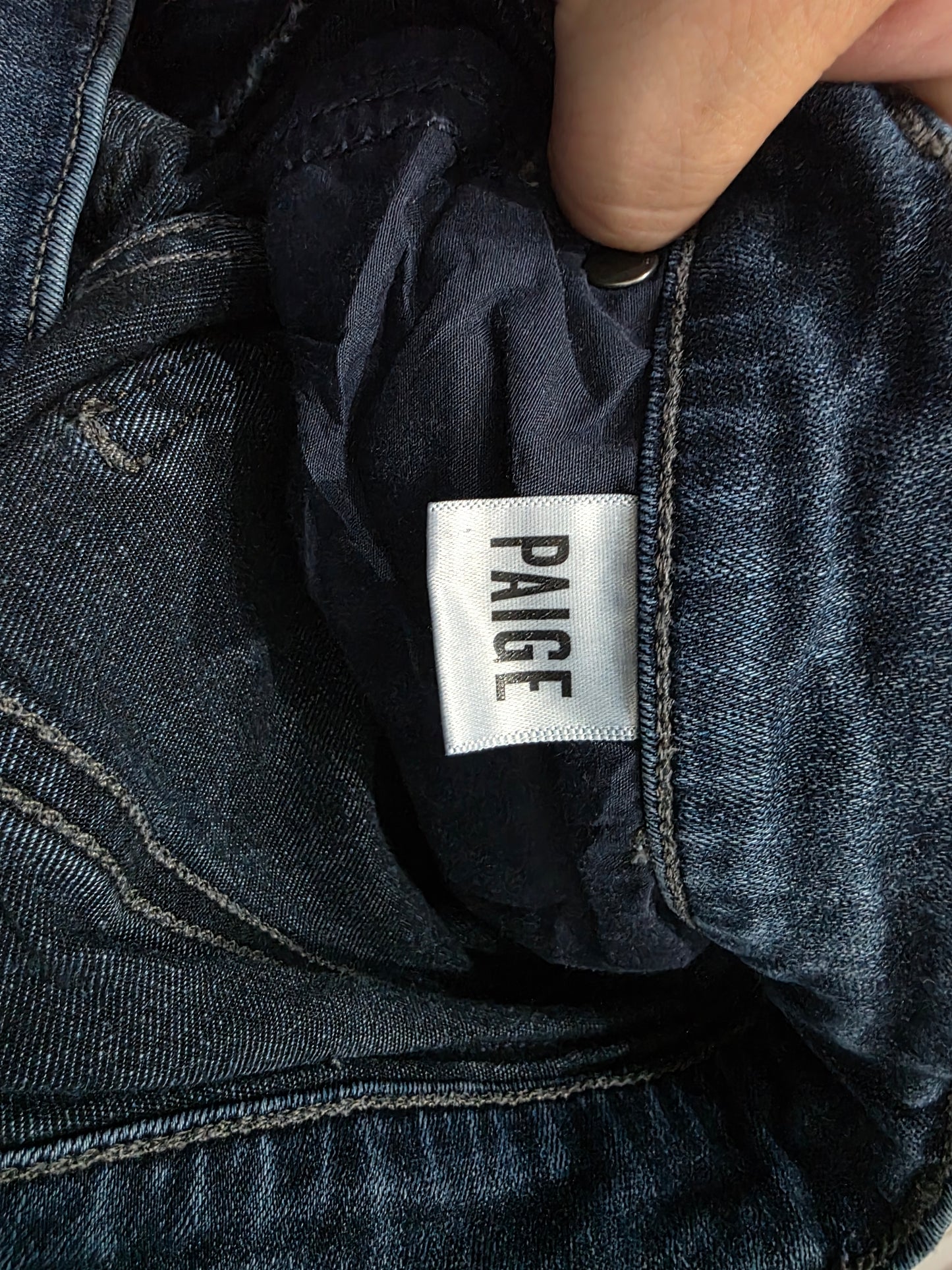 Pantalon Paige 33 Azul Lennox (Usado)