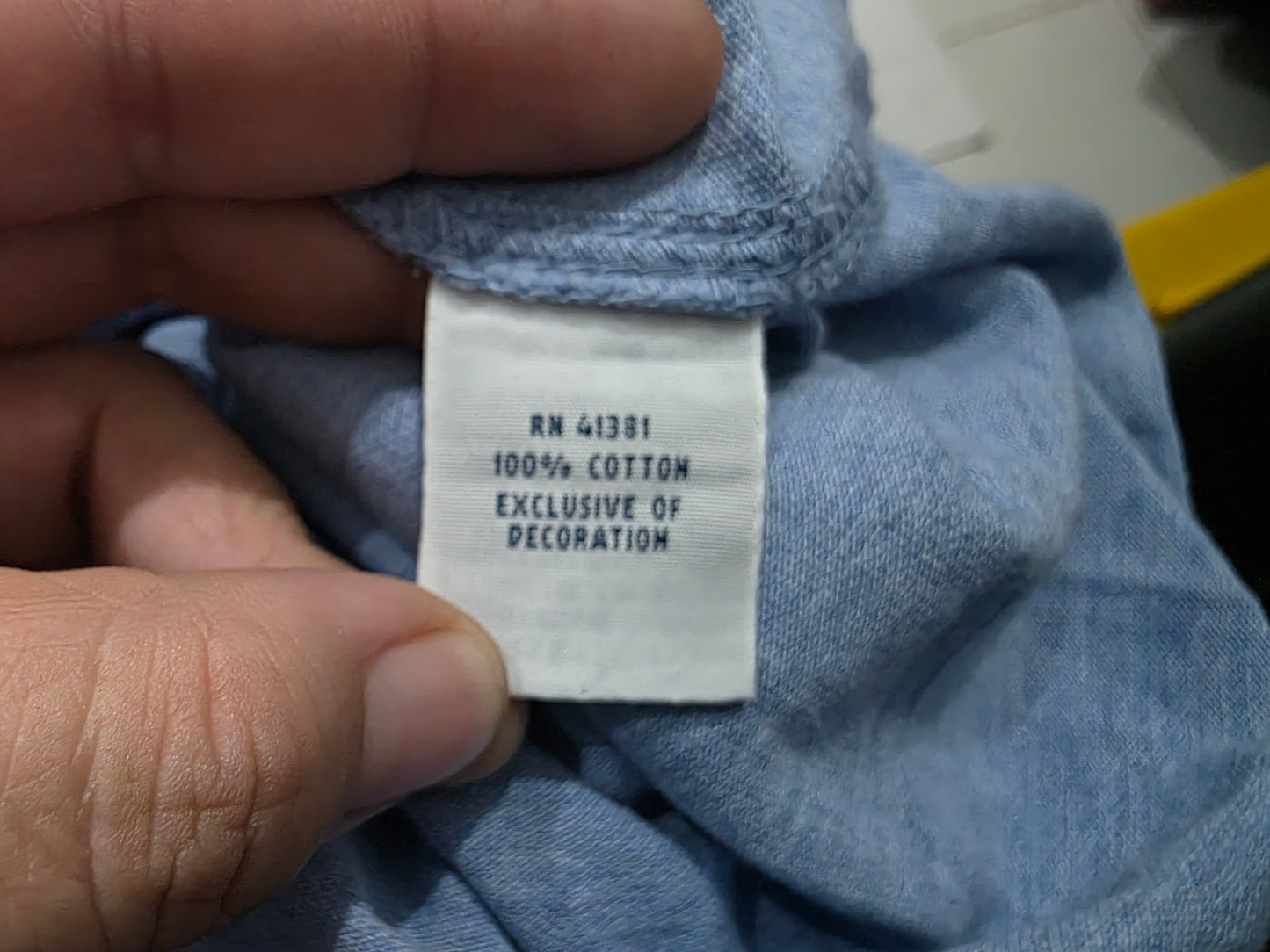 Camisa Ralph Lauren Grande L Featherweight Mesh Azul (Usado)
