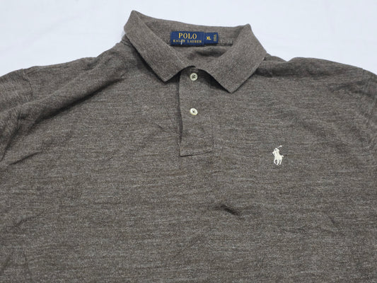 Playera Manga Larga Polo Ralph Lauren Xgrande Xl Cafe (Usado)