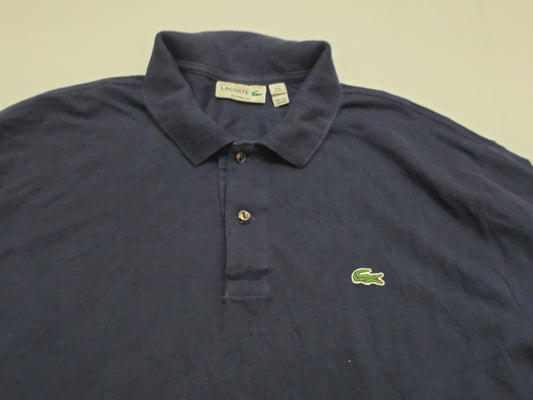 Playera Manga Larga Lacoste 3xl Fr8 Classic Fit Azul (Usado)