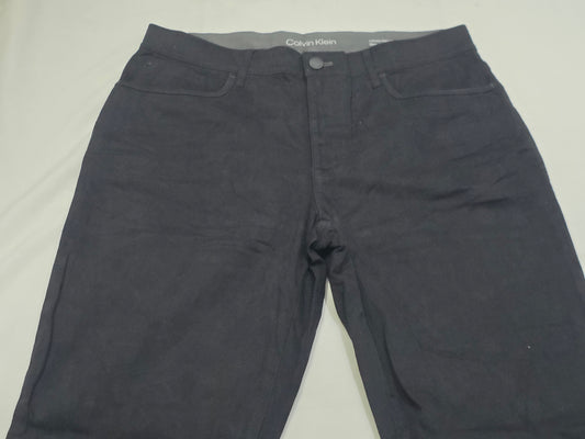 Pantalon Slim Calvin Klein 32x32 Negro