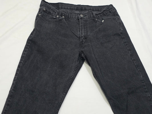 Pantalon Slimfit Levis 511 36x29 Negro Deslavado