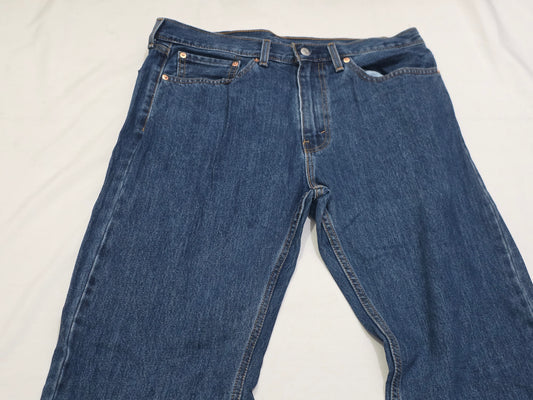 Pantalon Recto Levis 505 36x34 Azul Marino
