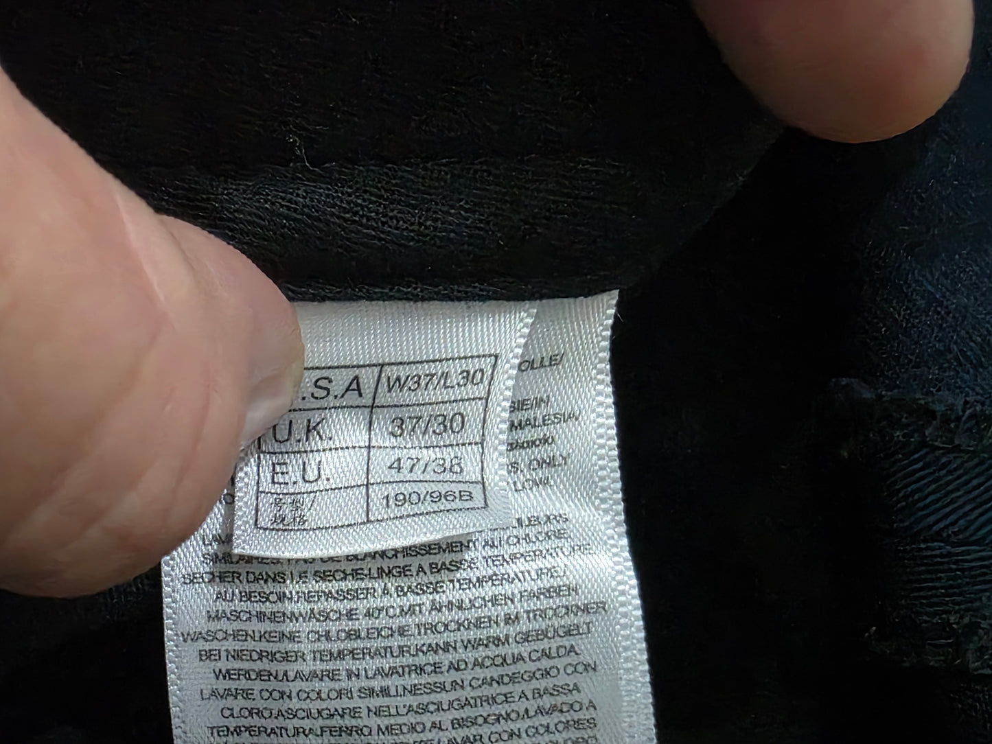 Pantalon Recto Advantage Chino Brooks Brothers 37x30 Azul