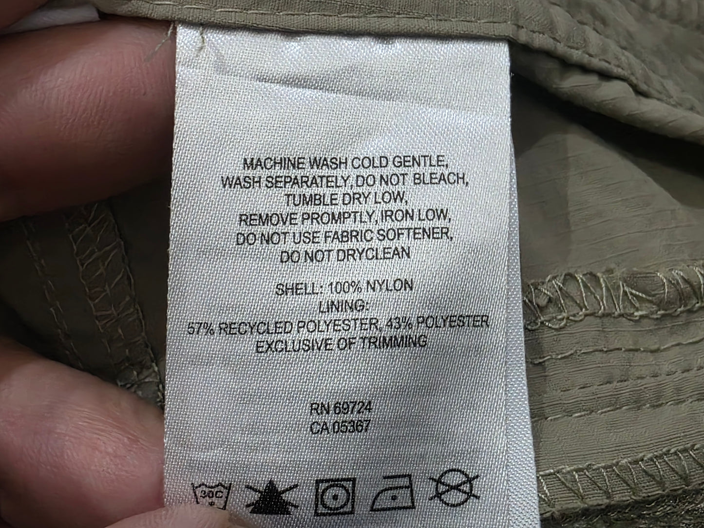 Pantalon Convertible Columbia 40x32 Cafe
