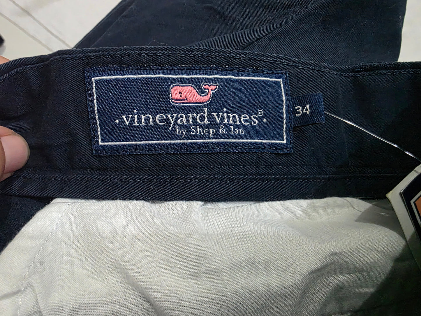 Bermuda Vineyard Vines Talla 34 Azul