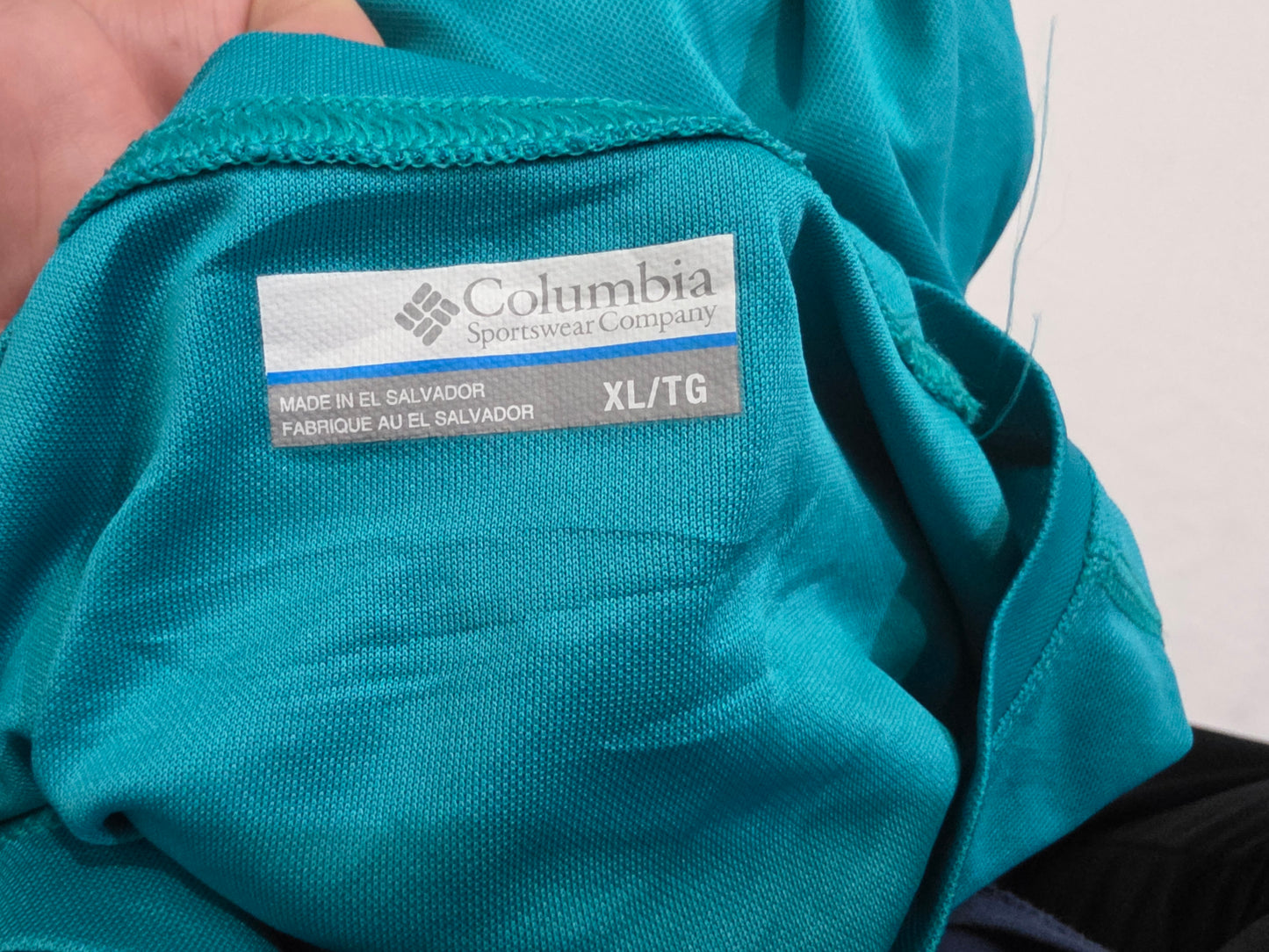 Playera Columbia Xgrande Xl Turquesa
