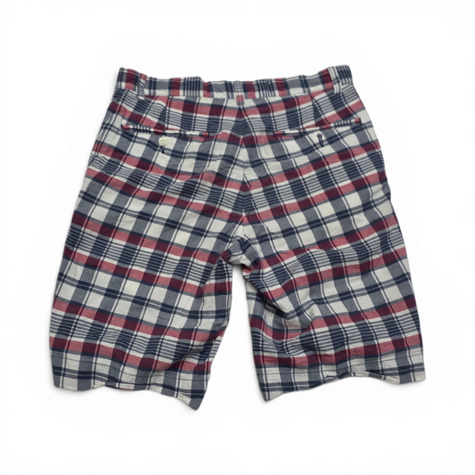 Bermuda Ralph Lauren Talla 30 Cuadro Azul Y Rojo