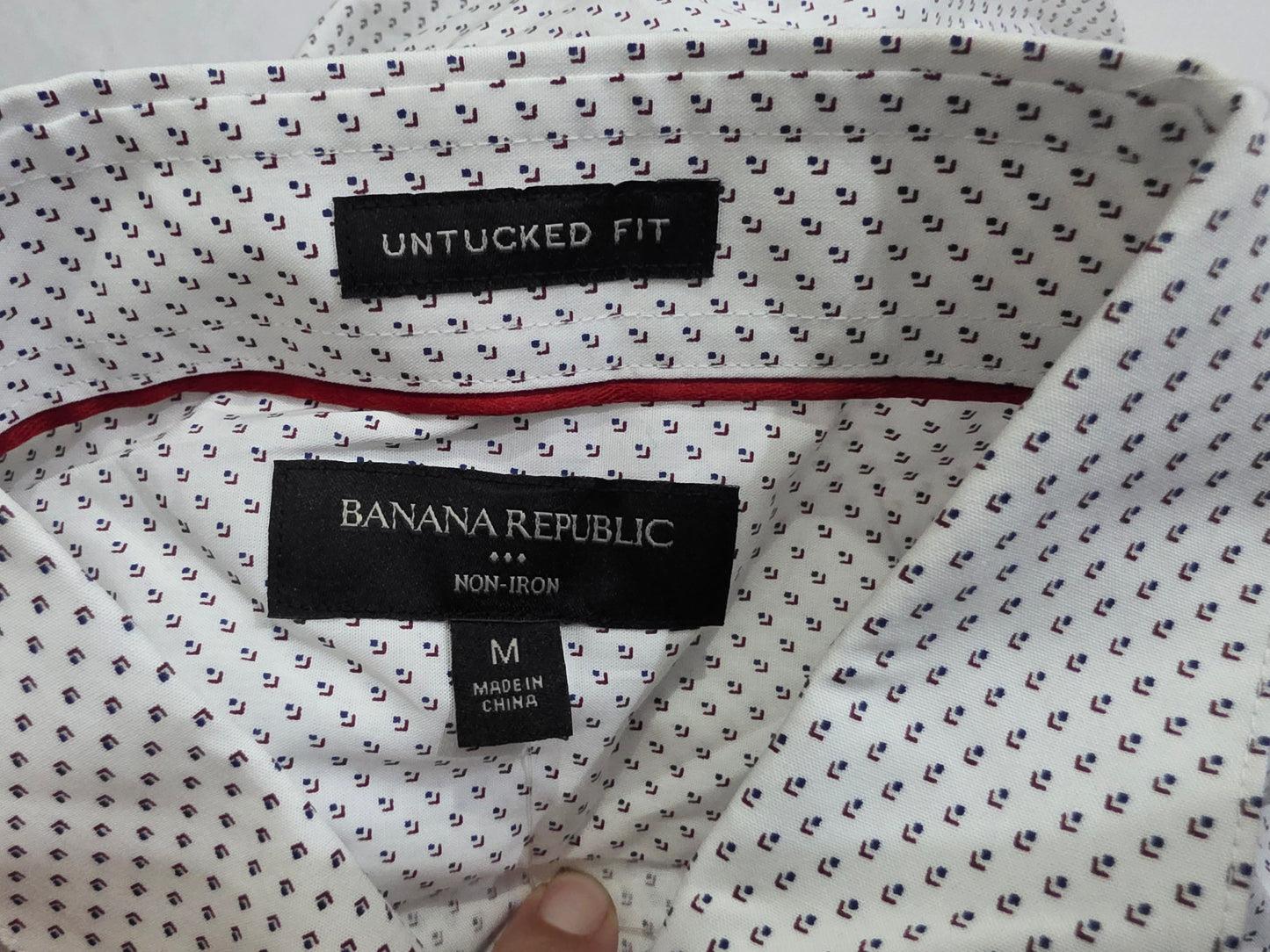 Camisa Banana Republic Mediana M Blanca Figuras