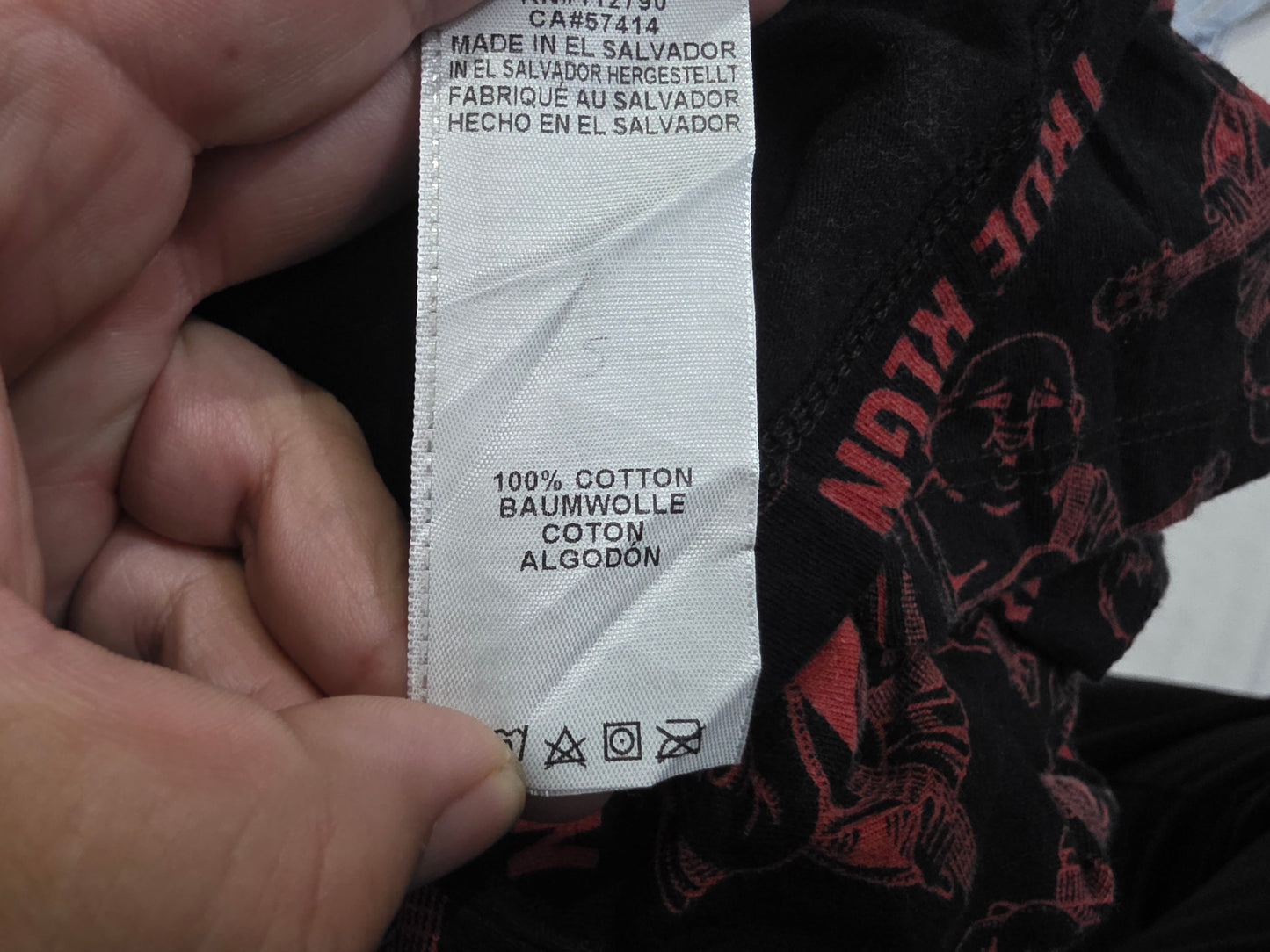 Playera True Religion Grande L Rojo Y Negro Logo