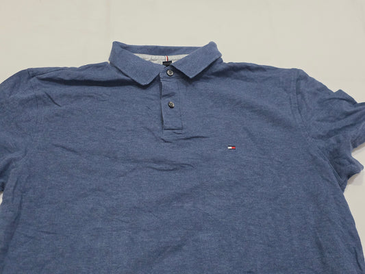 Playera Polo Tommy Hilfiger Grande L Azul Marino