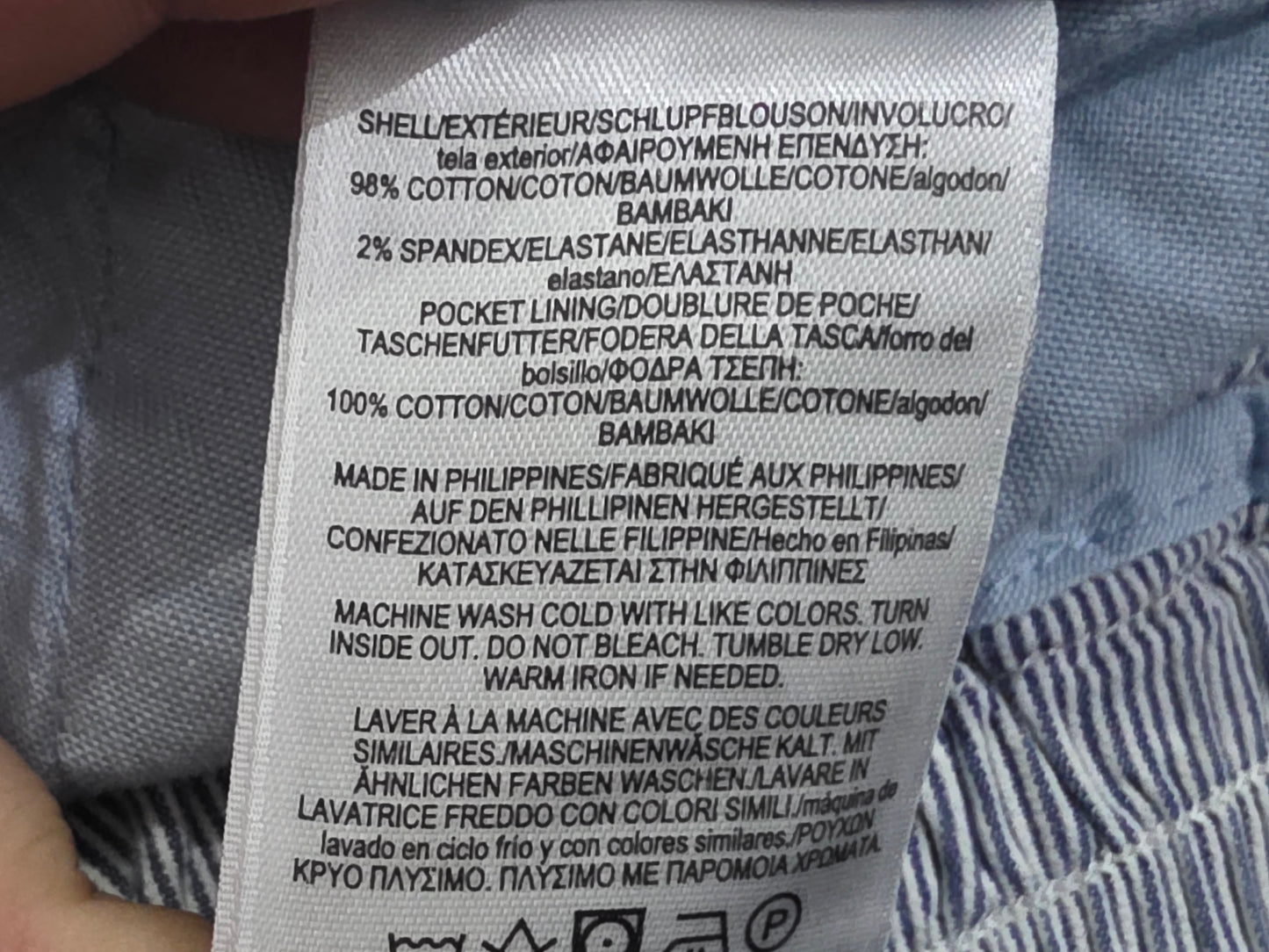 Bermuda Brooks Brothers Talla 36