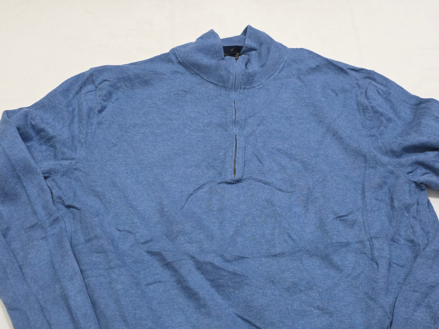 Sueter Brooks Brothers Xgrande Xl Azul Cierre Corto