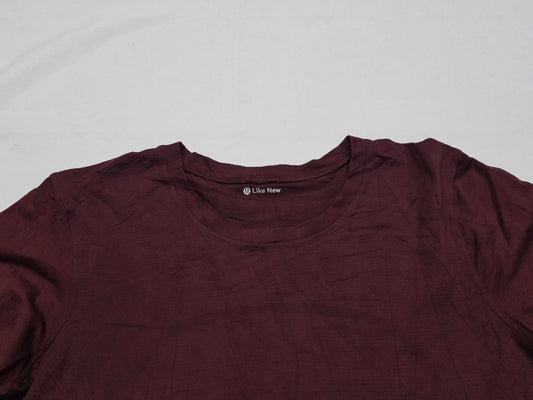 Playera Lululemon Chico S Vino Manga Larga