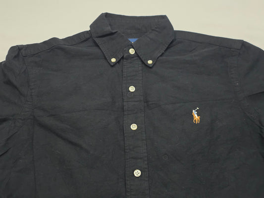 Camisa Classic Fit Ralph Lauren Chicos Negro Pony Colores