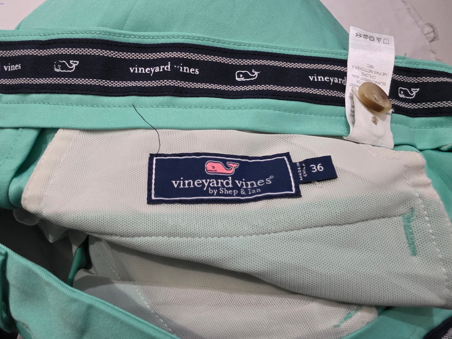 Bermuda Vineyard Vines Talla 36 Verde