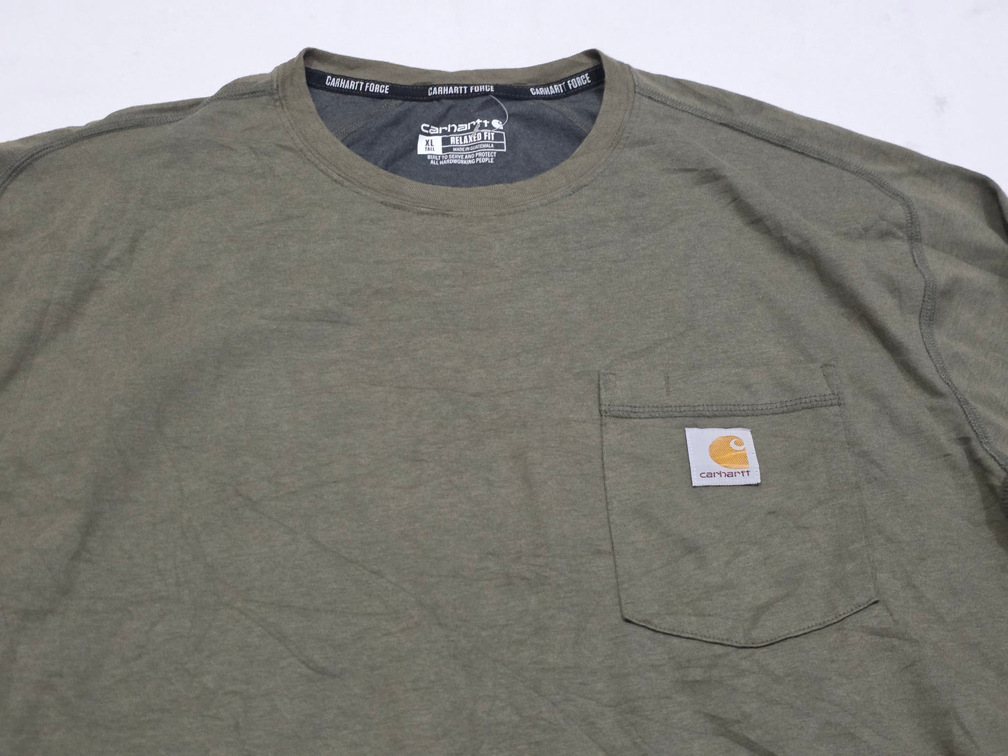 Playera Carhartt Xgrande Xl Verde Relaxed Fit
