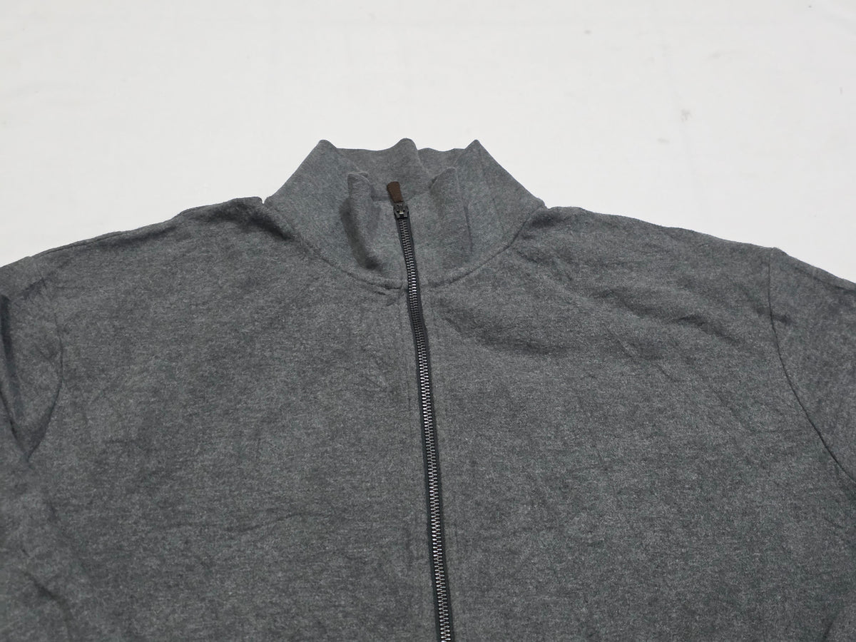 Sueter Con Cierre Ralph Lauren Xgrande Xl Gris Oscuro