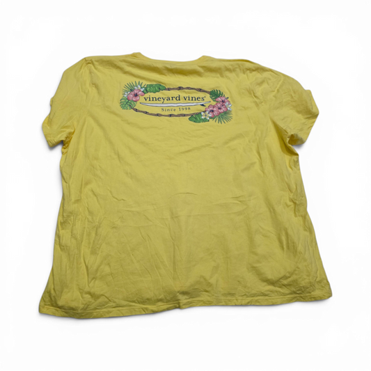 Playera Vineyard Vines 3xb Amarillo