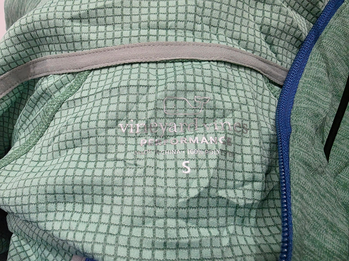 Sudadera Delgada Vineyard Vines Chica S Verde