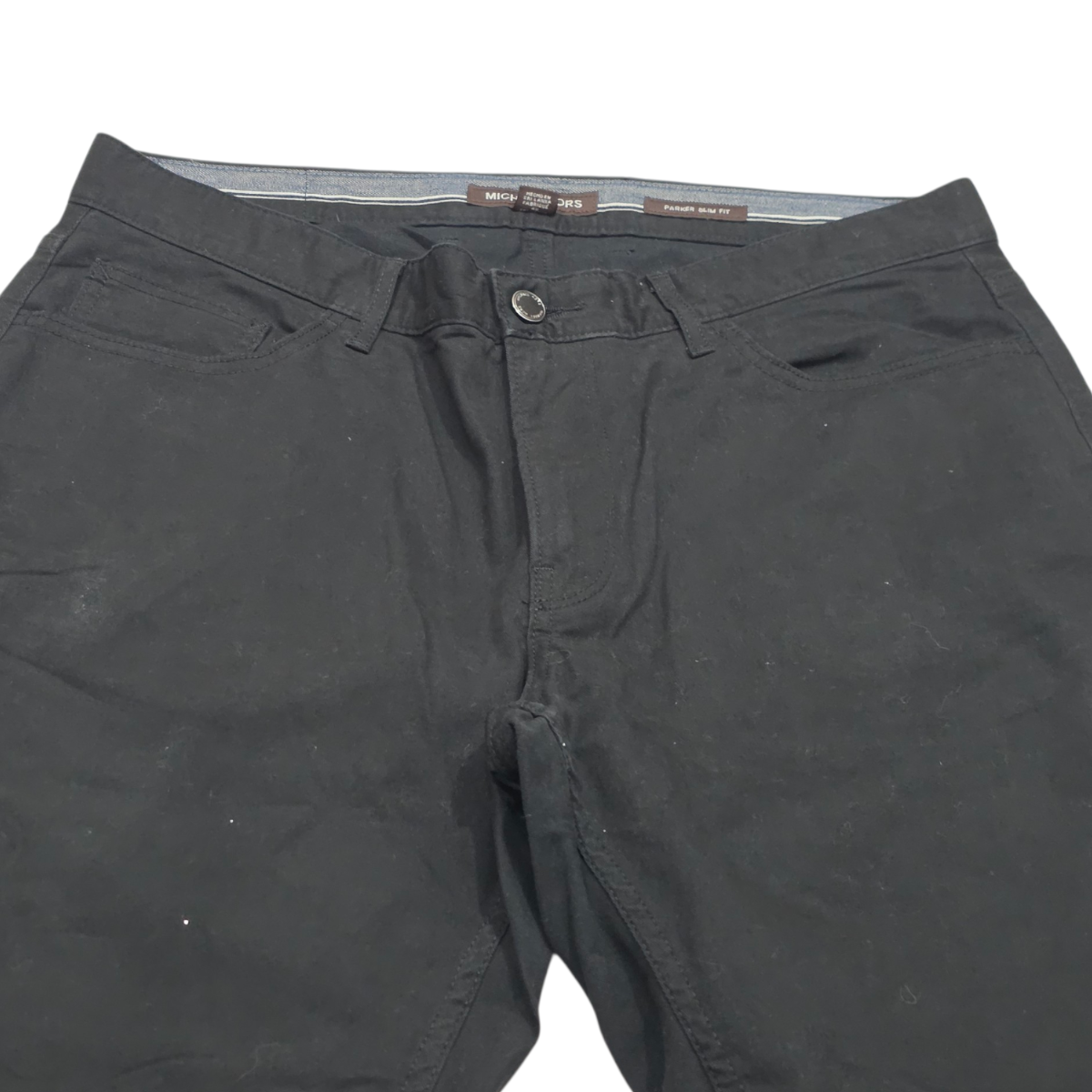 Pantalon Slim Fit Michael Kors 32x32 Negro