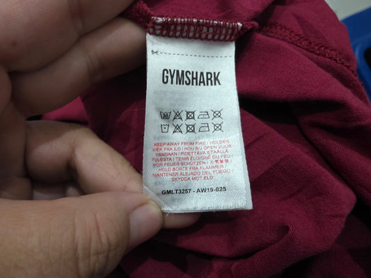 Playera Gymshark Grande L Vino Manga Larga