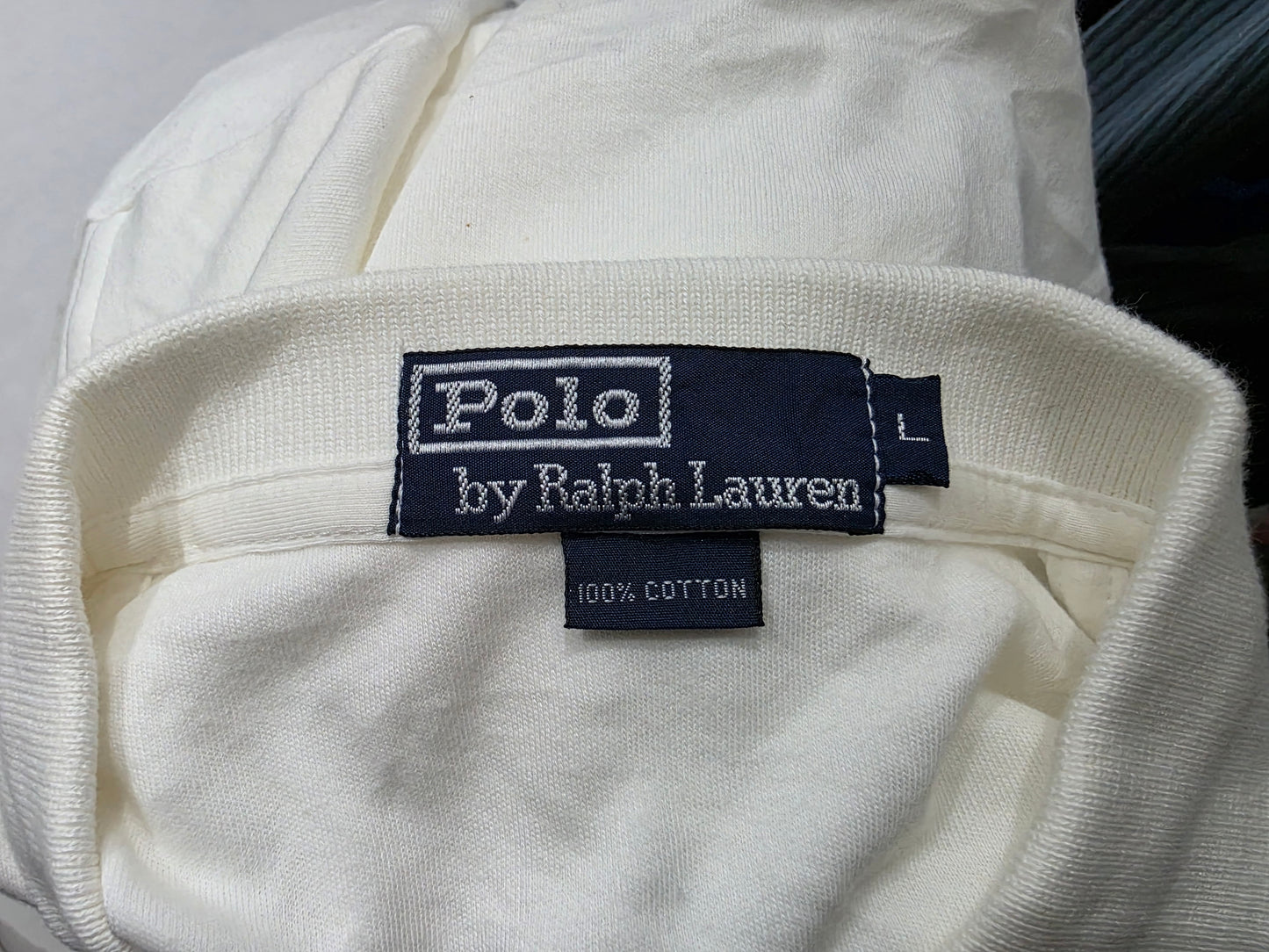 Playera Polo Ralph Lauren Grande L Blanco