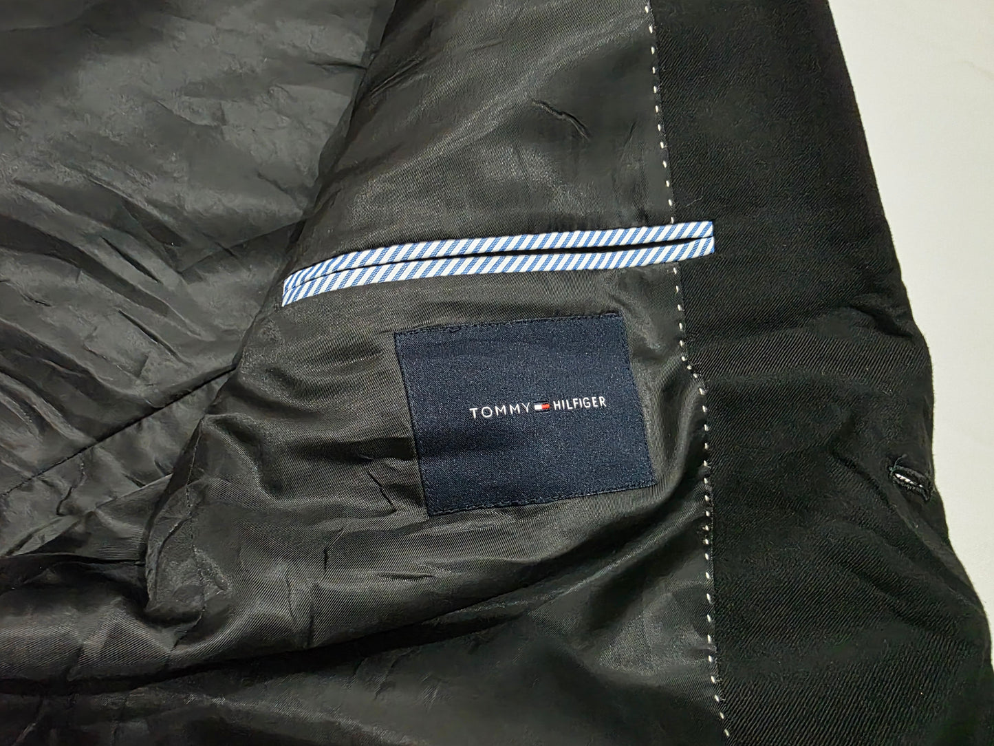 Saco Tommy Hilfiger 38s Negro