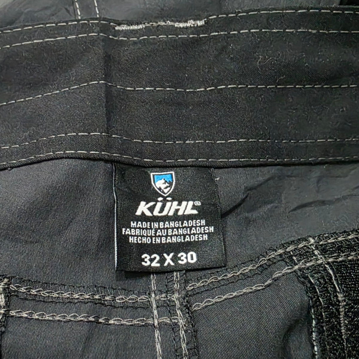 Pantalon Kuhl 32x30 Gris Oscuro Recto