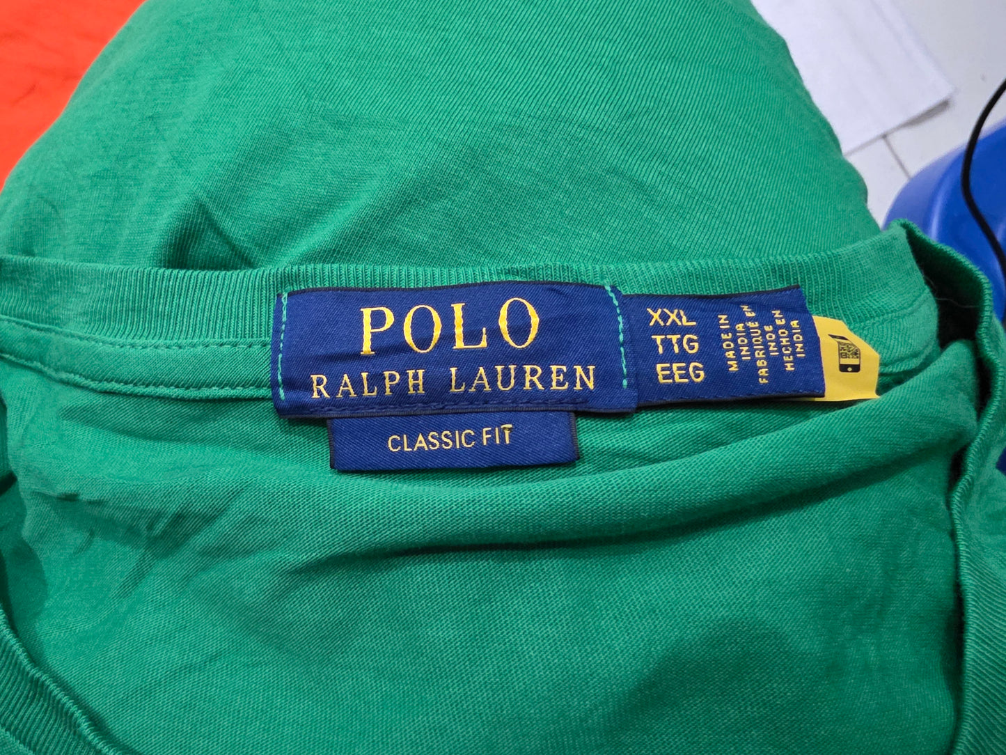 Playera Classic Fit Ralph Lauren 2xl Verde