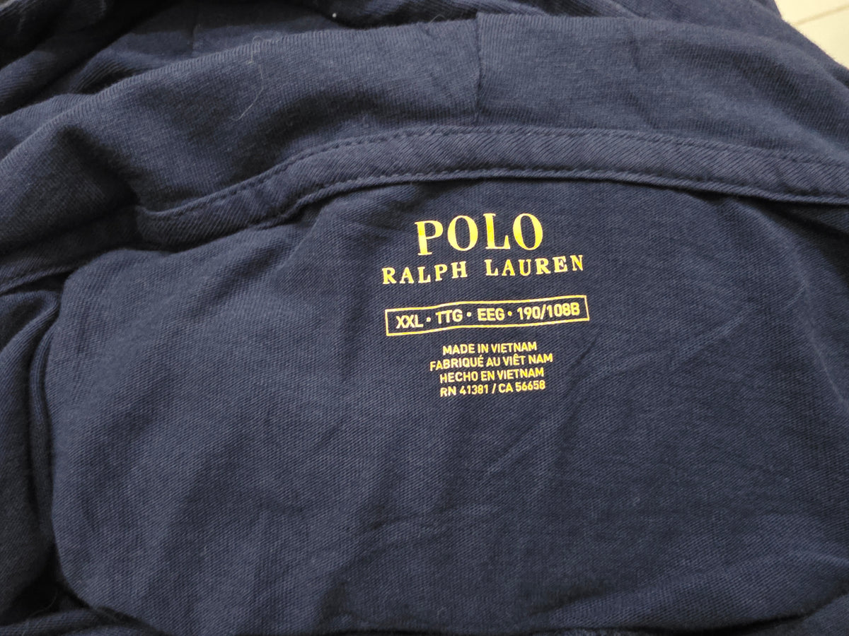 Playera Con Gorro Ralph Lauren 2xl Azul