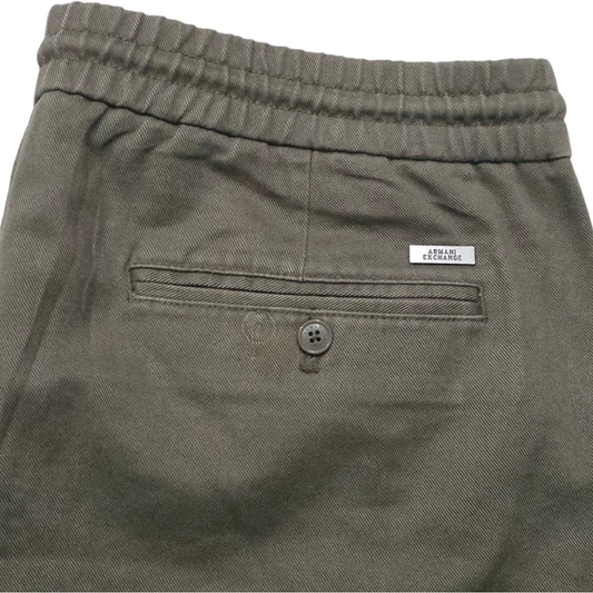 Pantalon Jogger Armani Exchange 36 Cafe Verdoso (Usado)
