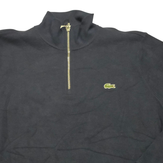Sueter Lacoste Xgrande Xl Fr 6 Azul Marino (Usado)