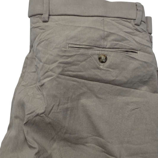 Pantalon Recto Stretch Tommy Hilfiger 40 X30 Cafe (Usado)