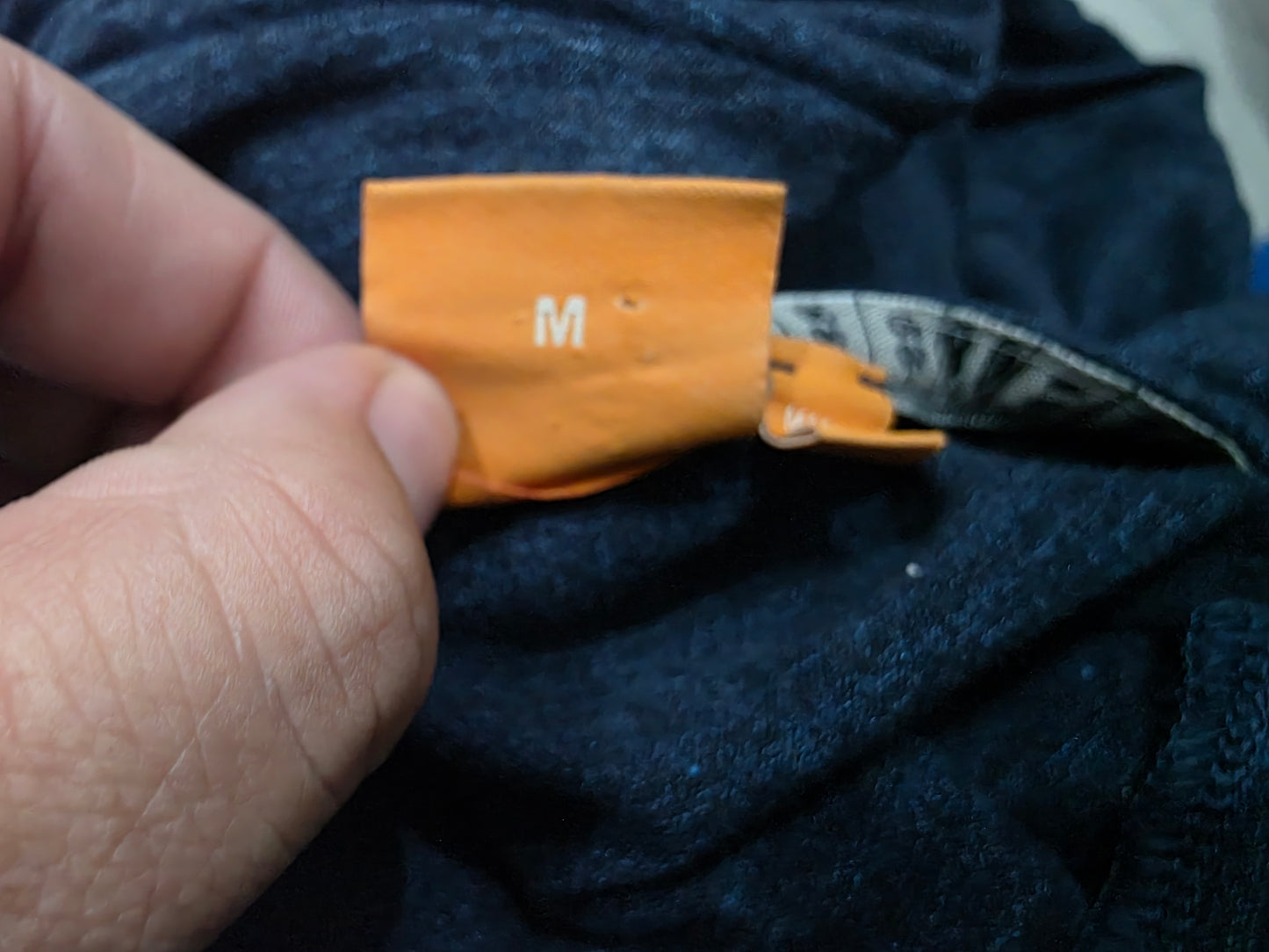 Playera Hugo Boss Mediana M Azul Manga Larga (Usado)