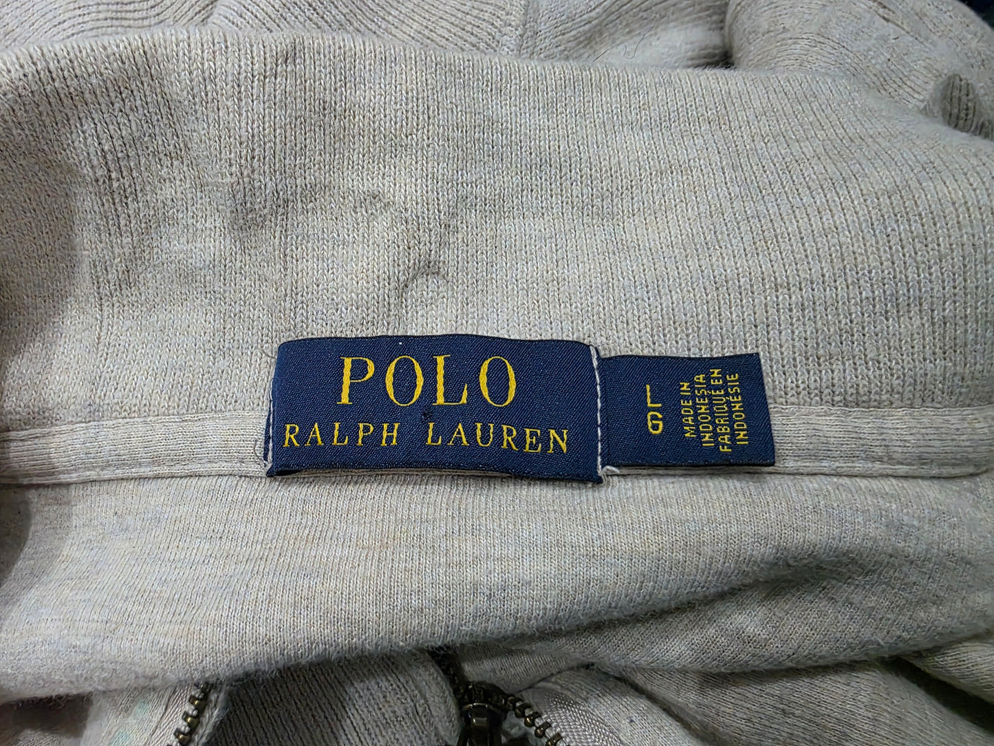 Sueter Ralph Lauren Grande L Cafe Pony Vino (Usado)