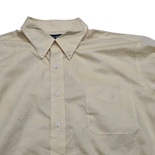 Camisa Ralph Lauren Xgrande Xl Amarillo (Usado)