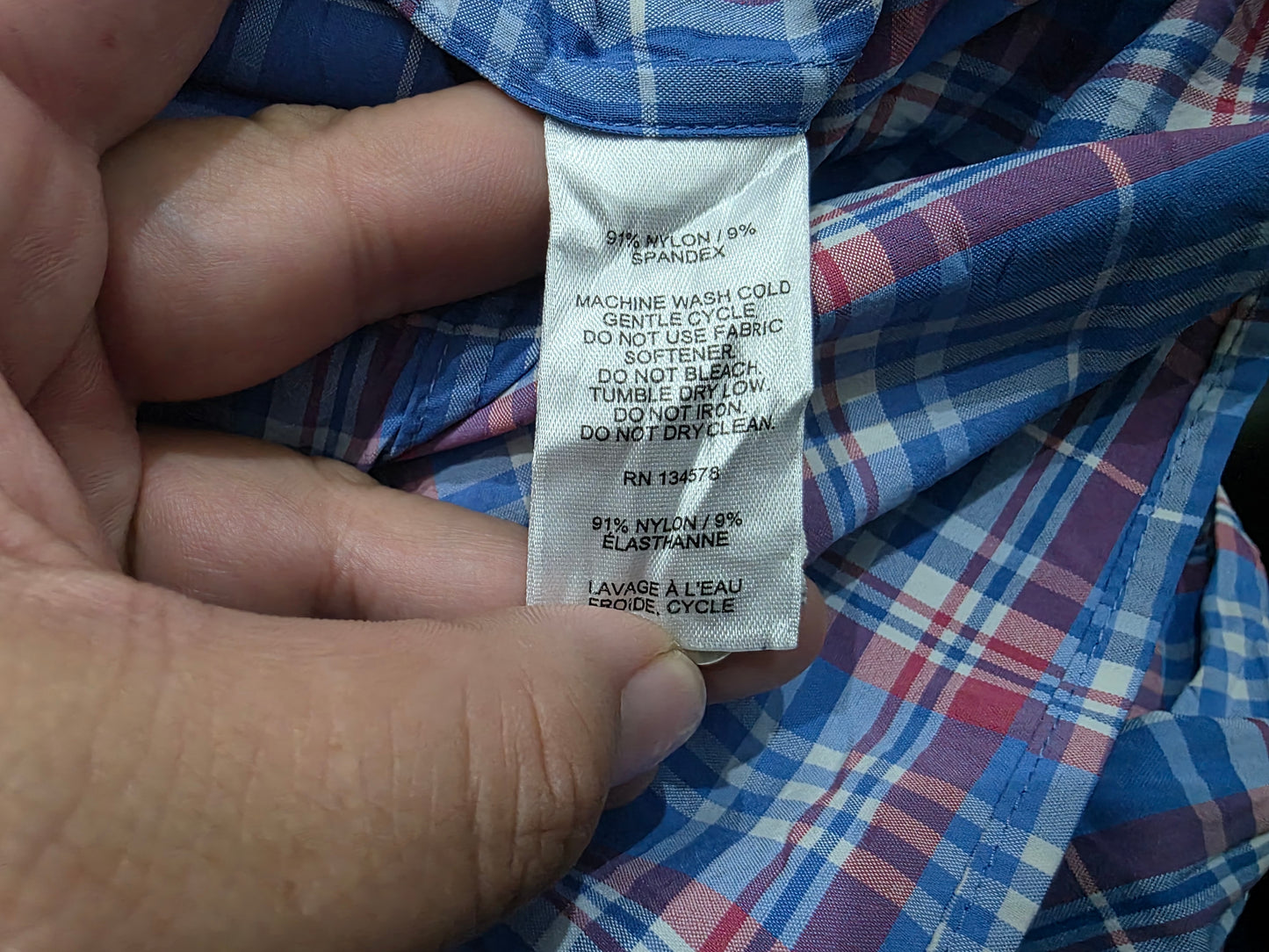 Camisa Vineyard Vines Performance Mediana M Azul (Usado)
