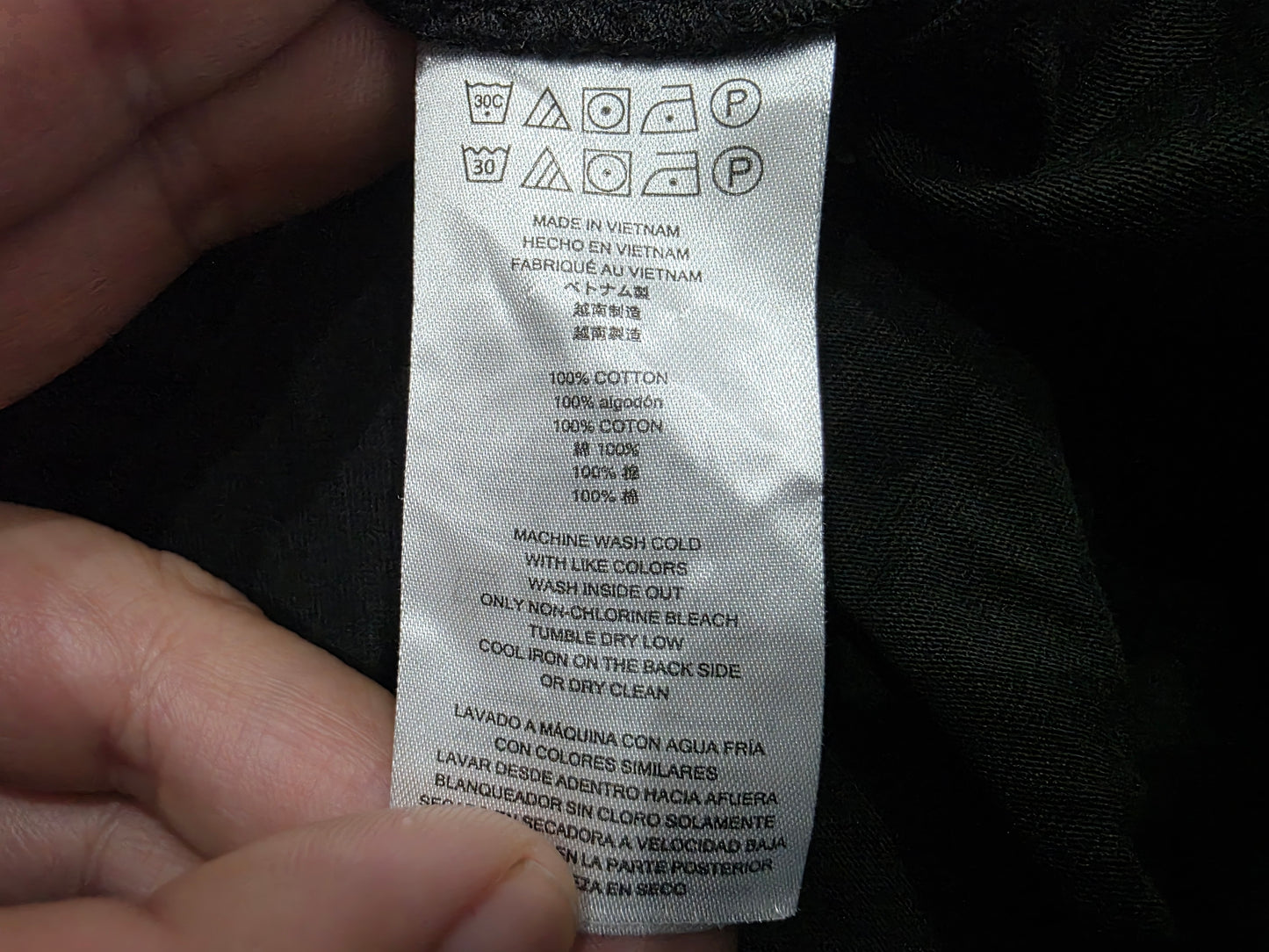 Playera Polo Michael Kors Grande L Negro (Usado)