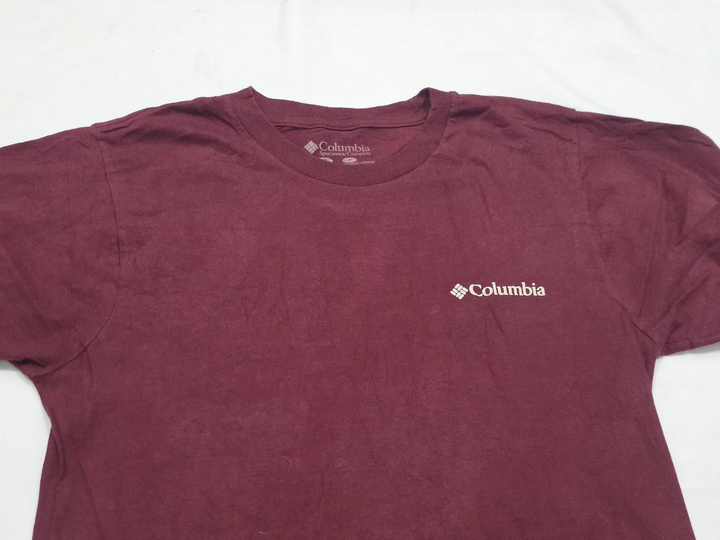 Playera Columbia Chico S Vino (Usado)