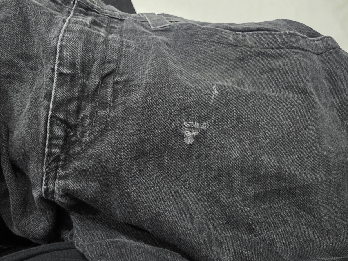 Pantalon True Religion 36 Slimfit Negro Con Detalle
