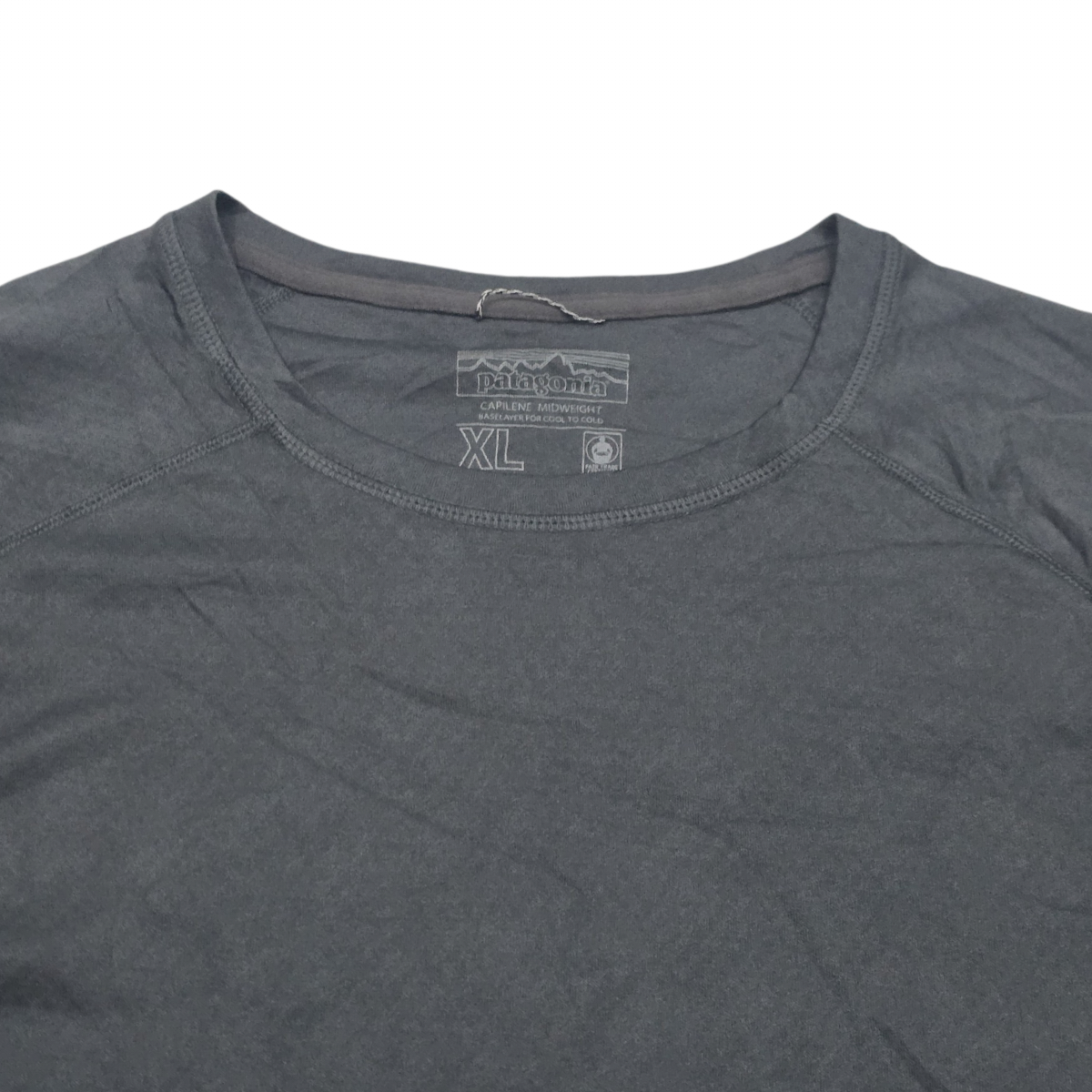Playera Patagonia Xgrande Xl Gris Manga Larga
