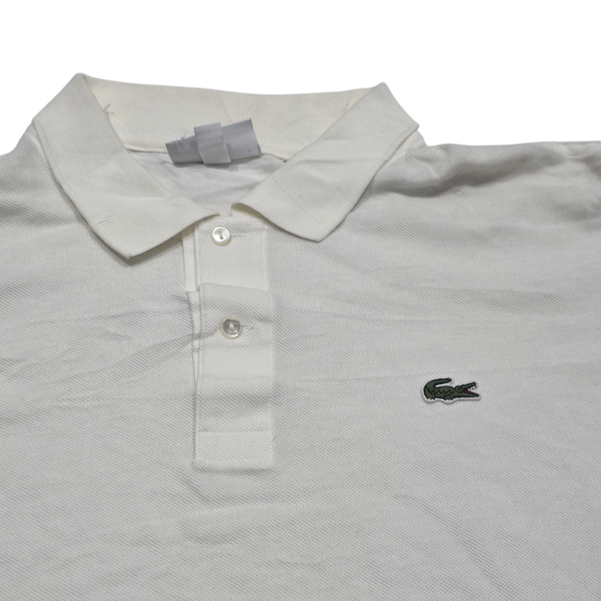 Playera Lacoste Xgrande Xl Fr 6 Polo Blanca