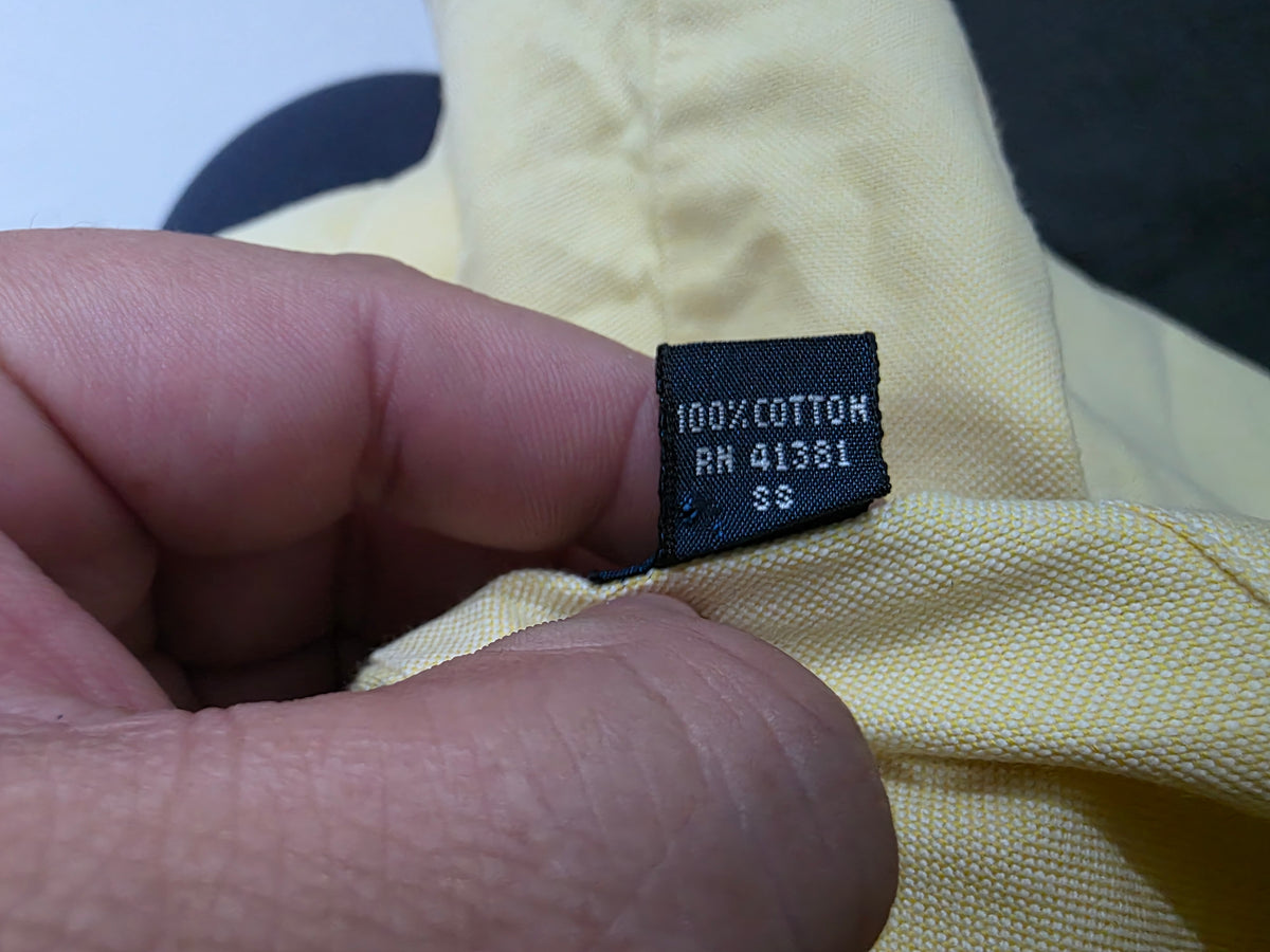 Camisa Ralph Lauren Classicfit 16 34-35 Amarillo Pony Colors (Usado)