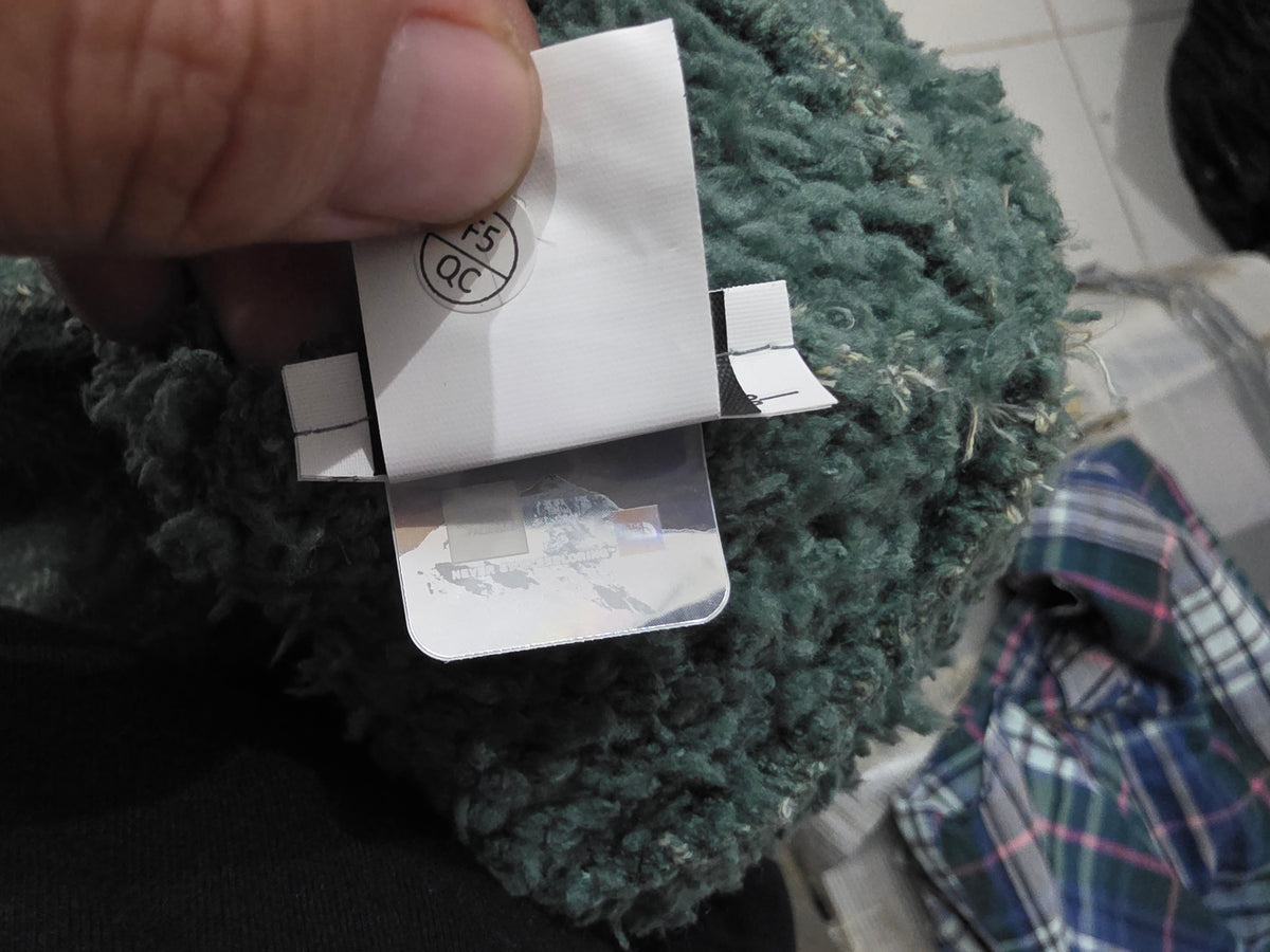 Gorro The North Face Verde Peludo (Usado)